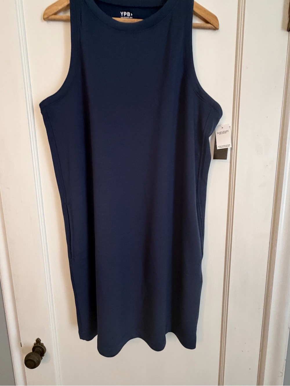 Abercrombie & Fitch Navy Sleeveless Shift Tank Dress